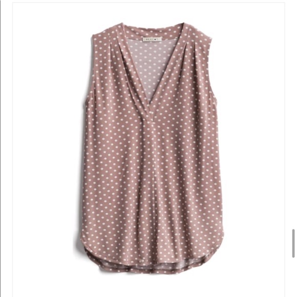 beacon Tops - Beacon polka dot top